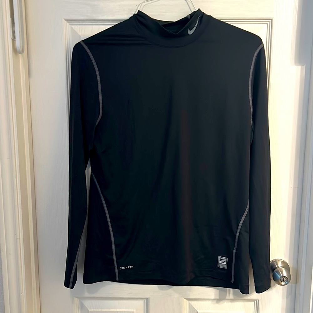 NIKE Golf‎ Tour Performance Black Long Sleeve Shirt L